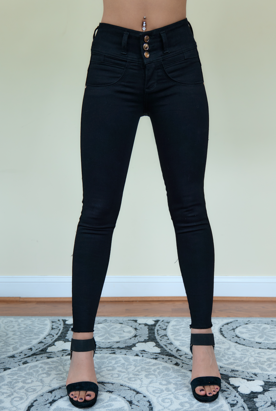 High Ryder Black Jeans